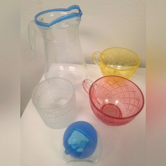 Glassware set - Miscellaneous 5pc - New - Picture 1 of 3